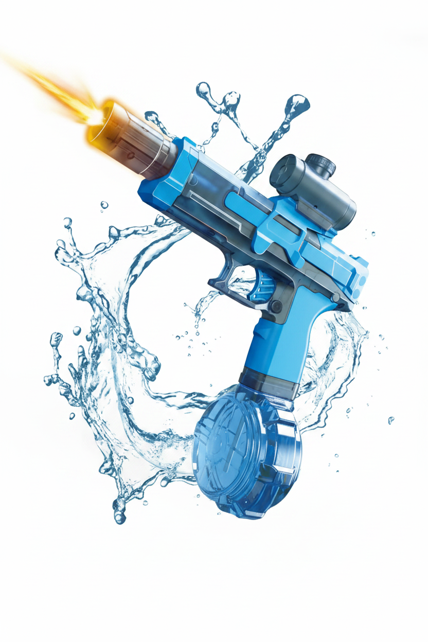 Full auto water pistol